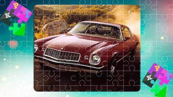 Jigsaw Puzzles Muscle Cars 3 โปสเตอร์