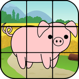Jigsaw Puzzle Farm Animals ikon
