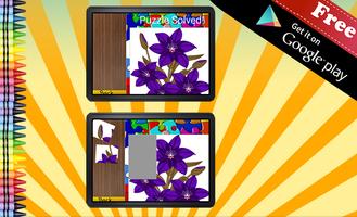 fleurs de puzzle capture d'écran 3