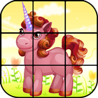 puzzle poney icône