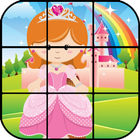 puzzle princesse de puzzle icône