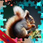 Jigsaw Puzzles Squirrels Zeichen