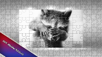 Raccoon Jigsaw Puzzle for Kids تصوير الشاشة 1