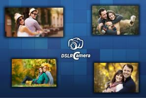 DSLR Camera-Blur Photo Affiche