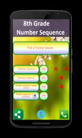 8th Grade - Number Sequence captura de pantalla 1