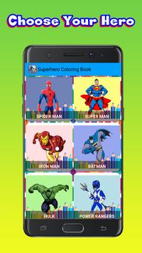 Amazing Spider Superhero Coloring Pages For Kids Apk App