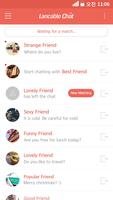 Lancable Chat : stranger chat syot layar 1