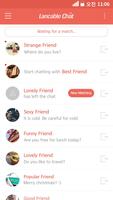 Lancable Chat:people meet chat syot layar 1