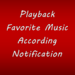 play music when notified