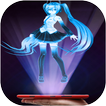 Hologram Miku Anime hatsune projector simulator