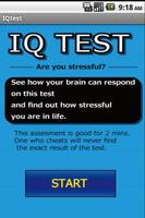 IQ Test-poster