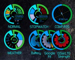 Simtrek STAR TREK Watch Face & Screenshot 1