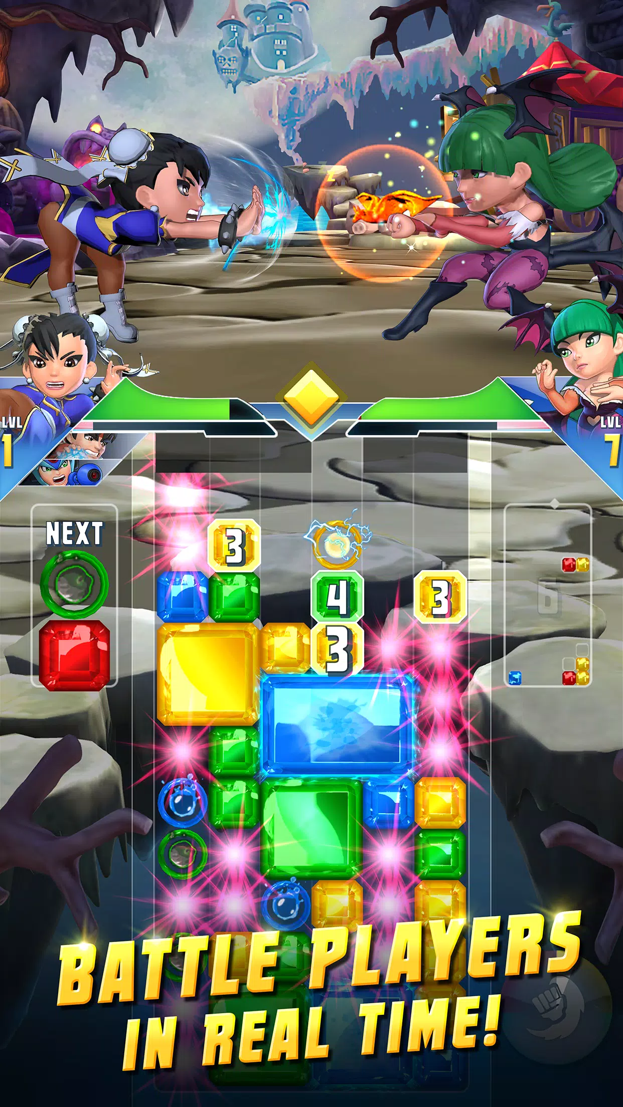 Chegou! Puzzle Fighter já está disponível para download grátis na Google  Play e App Store 