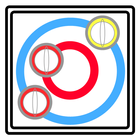 Curling competition icon