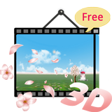 Icona 3D Cherry Blossom LWP(Free)