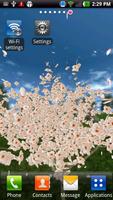 3D Cherry Blossom LWP(Free) ภาพหน้าจอ 1