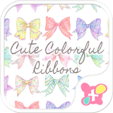 Cute Colorful Ribbons Theme APK