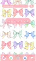 Cute Colorful Ribbons Affiche