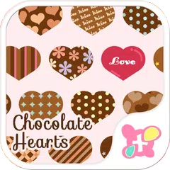 Chocolate Hearts Wallpaper