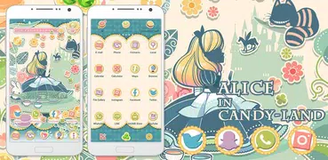 -Alice in Candy-land Thema