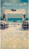 Cute Theme-Beach Wedding- تصوير الشاشة 1