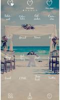 Cute Theme-Beach Wedding- captura de pantalla 3