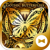 Gothic Butterflies Theme آئیکن