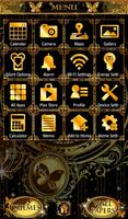 Gothic Butterflies Theme captura de pantalla 1