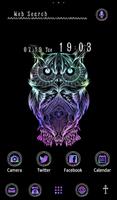Galaxy Owl poster