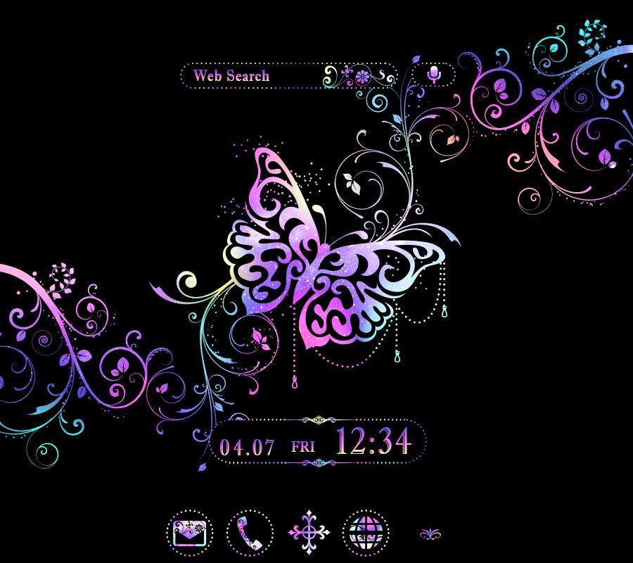 Android 用の オシャレ壁紙アイコン Galaxy Butterfly 無料 Apk をダウンロード