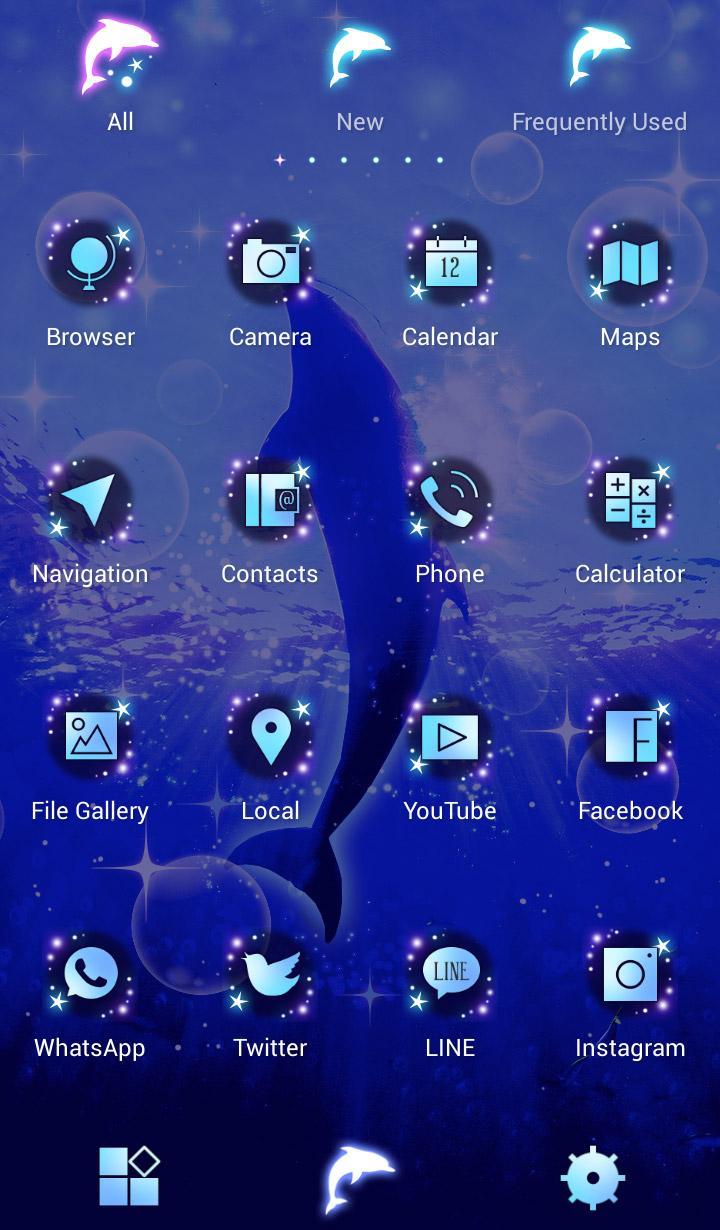 Android 用の 幻想 壁紙アイコン ドルフィン ファンタジー 無料 Apk をダウンロード