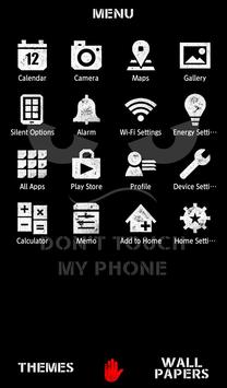 壁纸·图标 Don't touch my Phone 截图 1