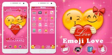 Emoji Love Tema +HOME