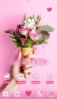 Flower Cone Theme +HOME Affiche