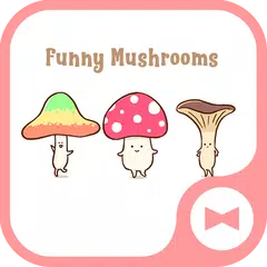 Cute Wallpaper Funny Mushrooms Theme APK download