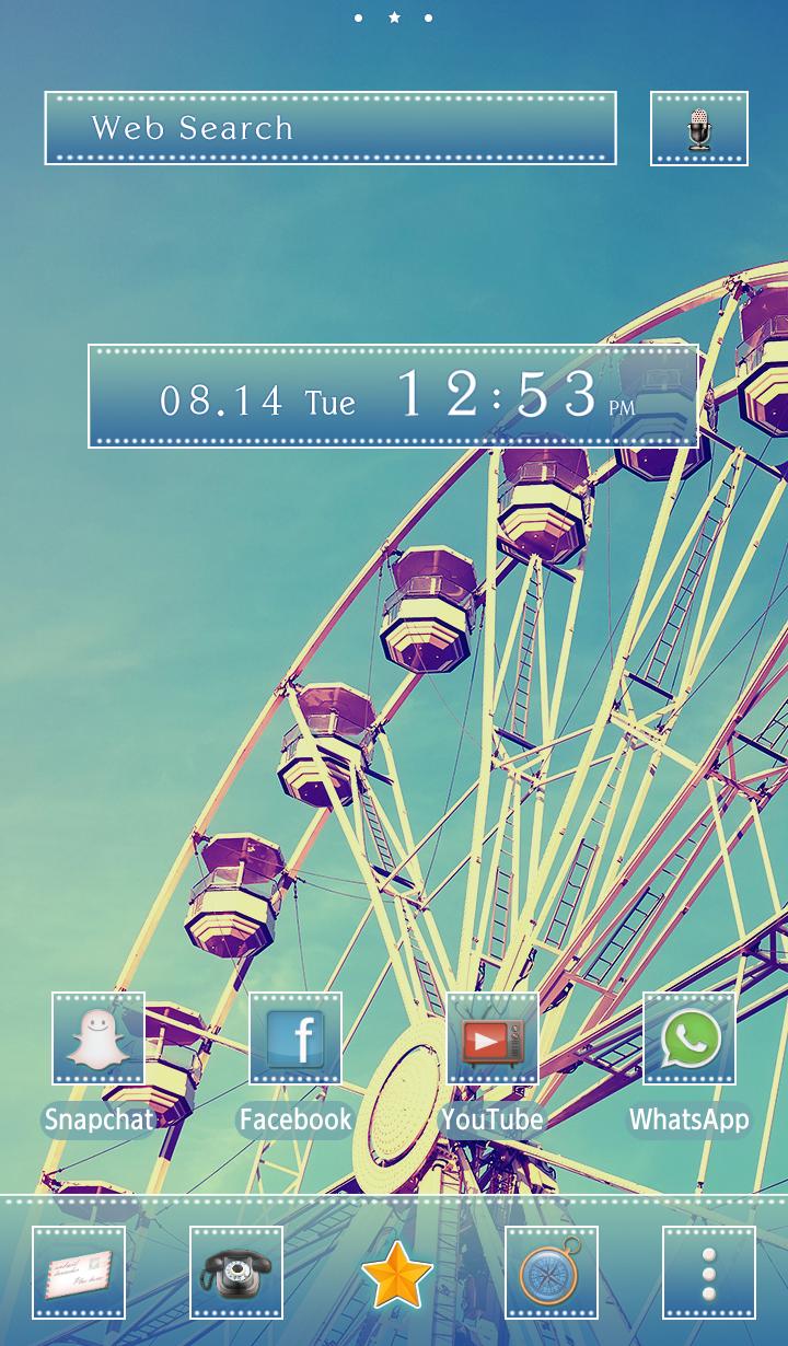 Android 用の ノスタルジック壁紙アイコン 観覧車 無料 Apk をダウンロード