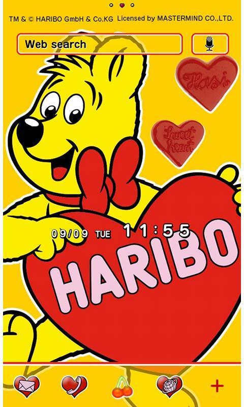 Android 用の きせかえ無料 Haribo Pop Heart Apk をダウンロード