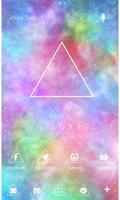 Theme-Psychedelic Triangle- Affiche