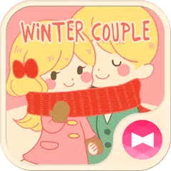 Winter Couple Тема+HOME