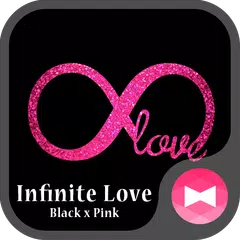 Black×Pink ＋HOME的主題 APK 下載