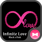 Infinite Love Black x Pink ไอคอน