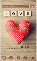 Simple Wallpaper-Love Heart- Cartaz