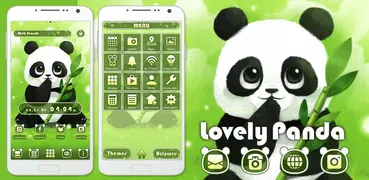 Lovely Panda Theme +HOME