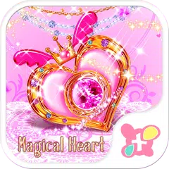Cute Theme-Magical Heart- APK Herunterladen