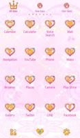 Cute Theme-Magical Heart- captura de pantalla 2