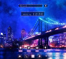 Cool Theme-Manhattan Bridge- poster