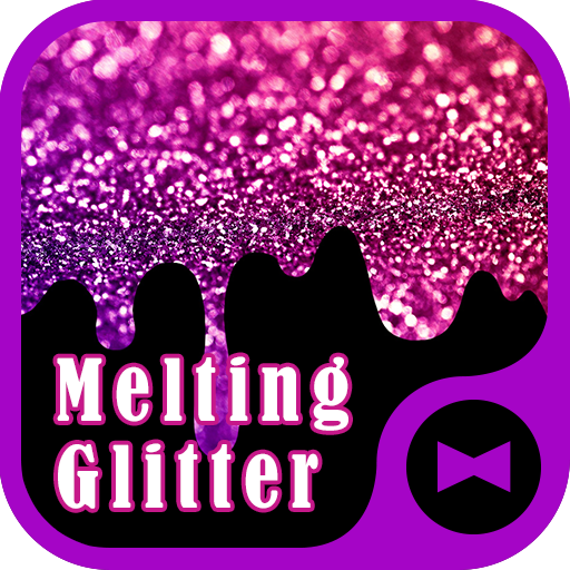 Melting Glitter Theme +HOME