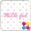 APK MILKFED. HEART for[+]HOMEきせかえ