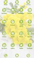 Cute Theme-Mimosa Flowers- captura de pantalla 2