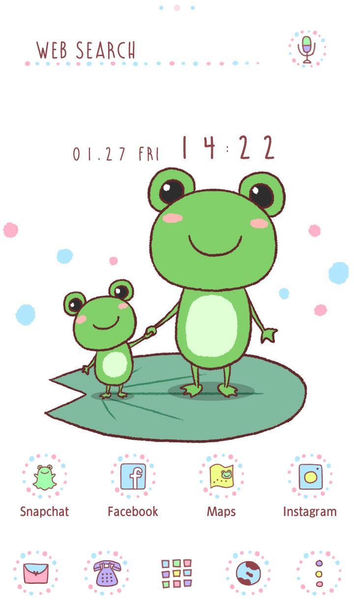Friendly Frogs Theme Home For Android Apk Download